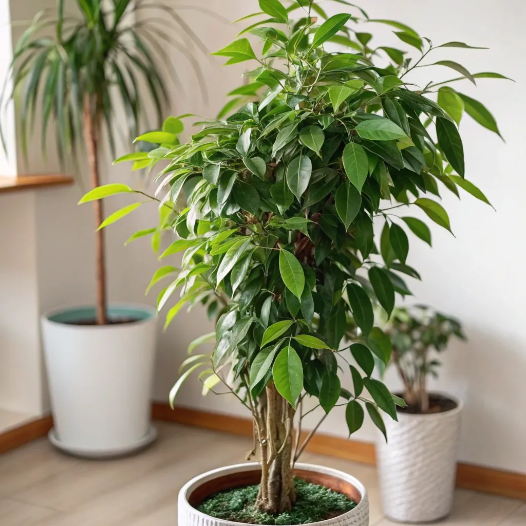 Houseplant growth through care